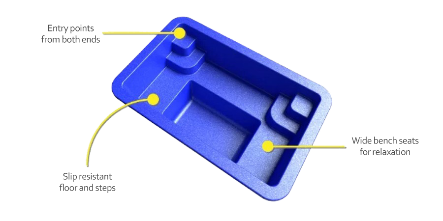 Compass spa 3D model 1