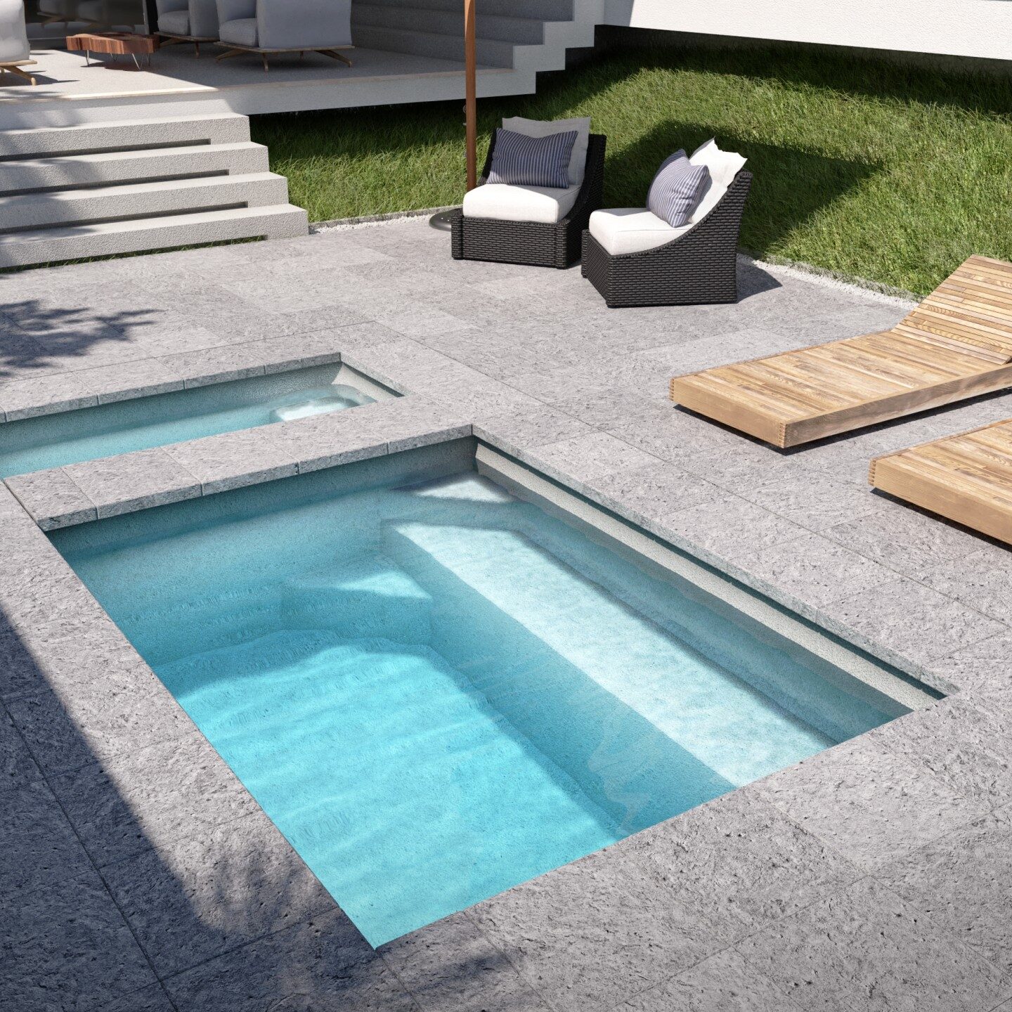Compass Pools Plunge Pool Combo 4 03